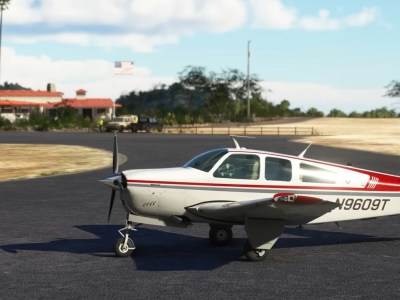 Microsoft Flight Simulator Pc Beechcraft V35 P9 (copy)
