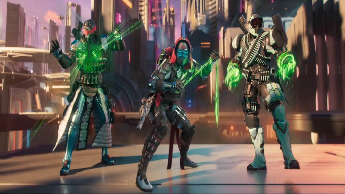 Three Guardians In Destiny 2 Lightfall Expansion