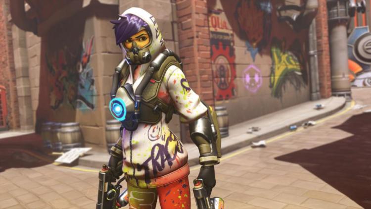 Tracer Skin In Overwatch Anniversary Event