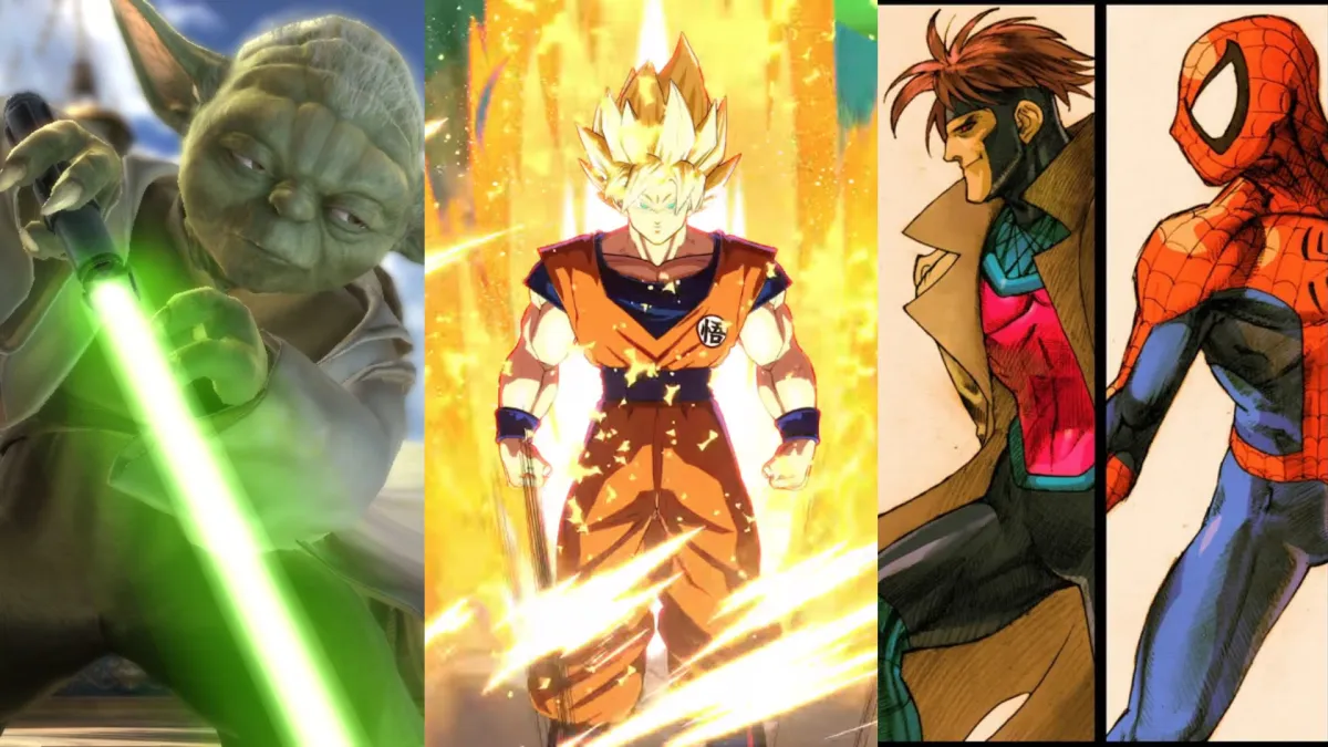 Yoda, Son Goku, Gambit, And Spider Man As Potential Arc System Works Ip Games