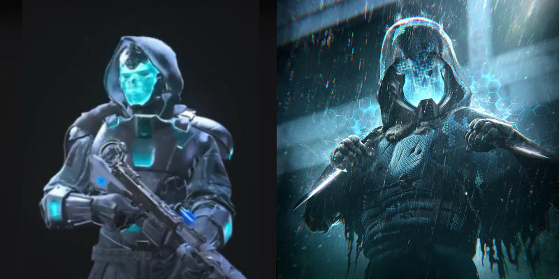 Doomsayer Skin Plagiarism By Activision Deadrop Nft Fps Game