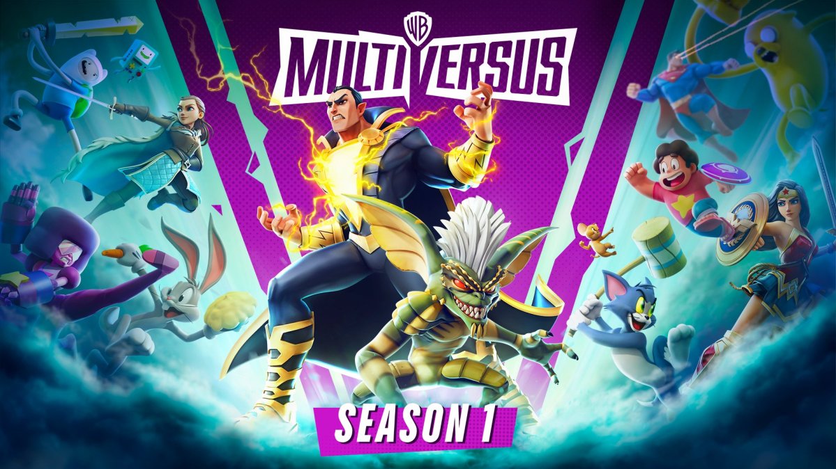 Multiversus Season 1 Black Adam Stripe Gremlins Dc Feat