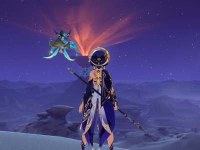 Genshin Impact How To Reach Sumeru Desert Map Fast Travel Point Statue Of The Seven