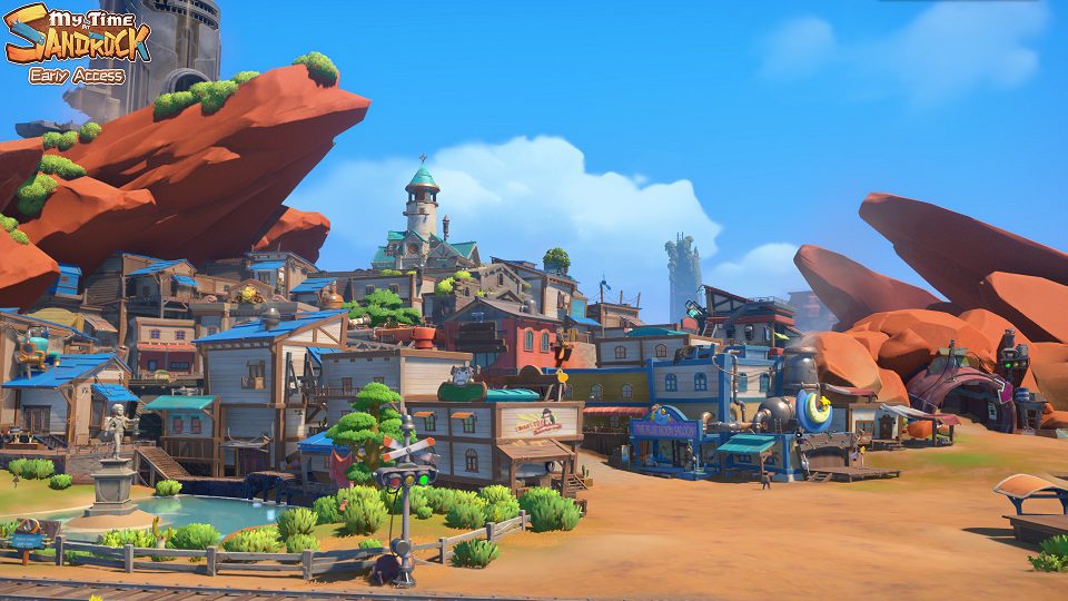 My Time at Sandrock game desert town