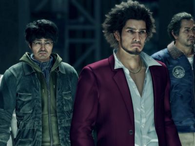 Yakuza Like a Dragon One Piece Ichiban party