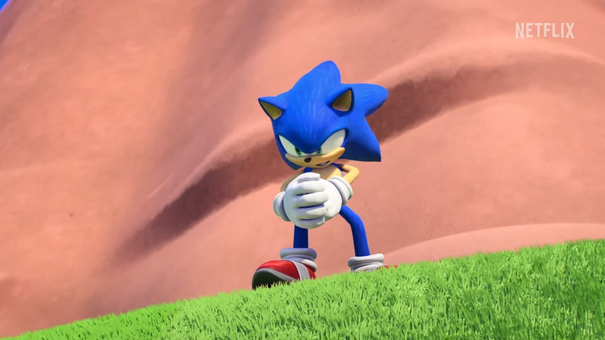 Sonic Prime release grass Netflix