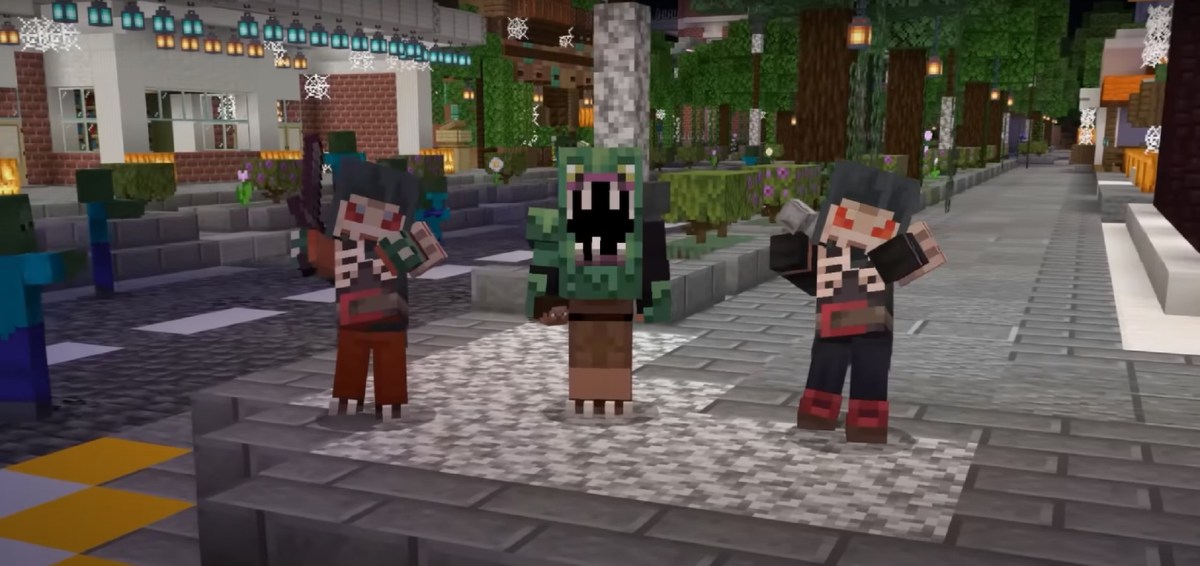 Minecraft Marketplace Halloween Skins Maps And Minecraft Dungeons Crossover