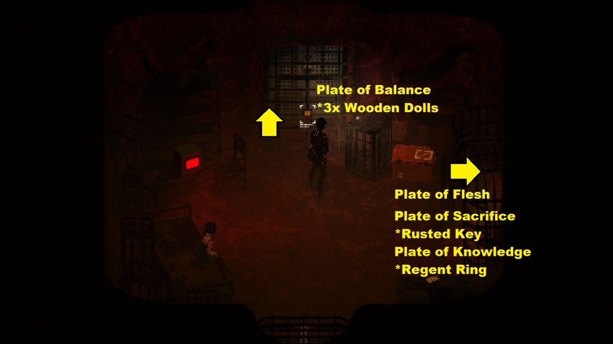 Signalis Nowhere Six Plates Door puzzle guide