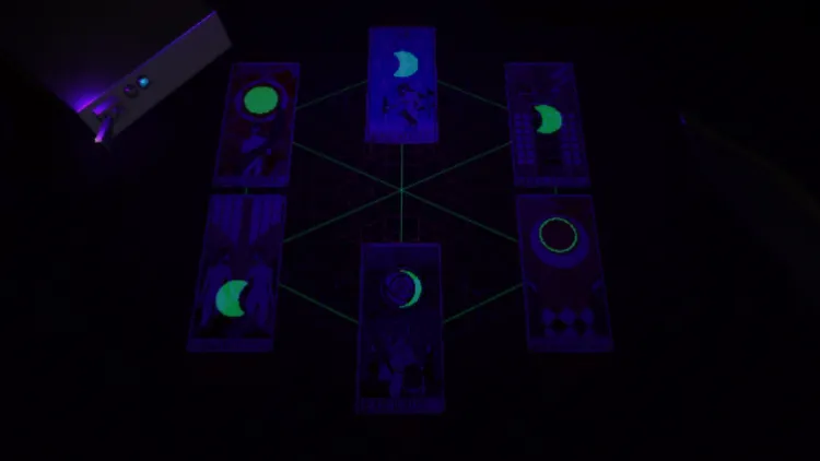 Signalis Rotfront Tarot Cards Puzzle Moons Mural Puzzle Guide 1b
