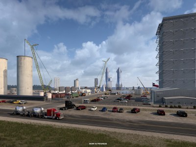 Spacex Starbase In American Truck Simulator