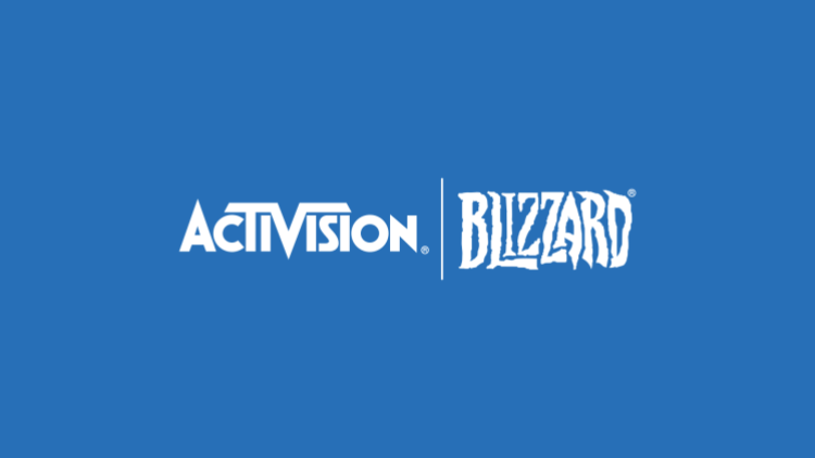 Activision Blizzard labor blue logo