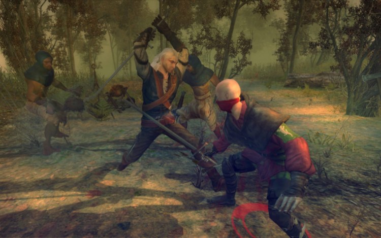 The Original Witcher Game Gameplay Aged 2008