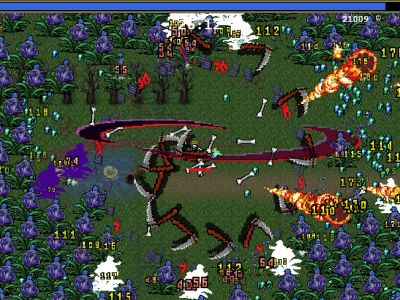 Vampire Survivors 1.0 scythes bones