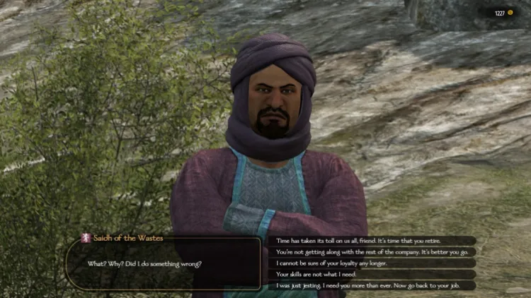 Mount & Blade Ii Bannerlord Dismiss Companion Mount And Blade 2 Bannerlord 2b
