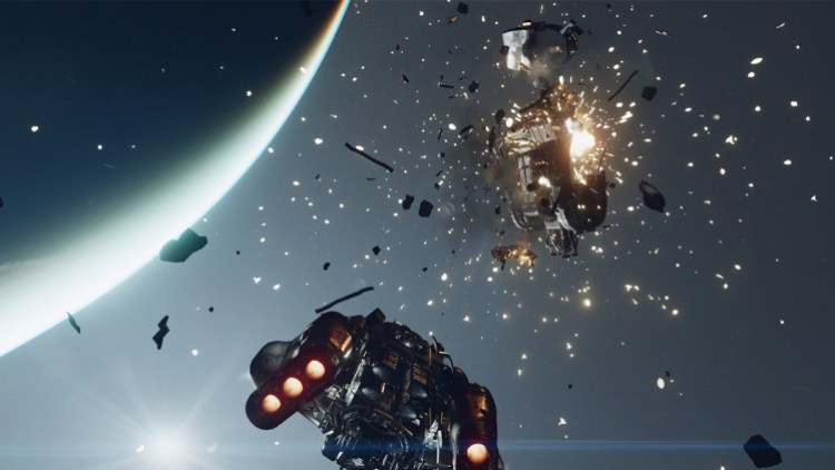 Starfield Space Combat Screenshot