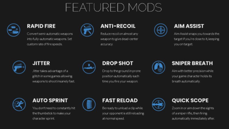 Cronus Zen Featured Mods Scripts Anti Recoil Cod Mw2