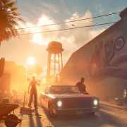 Saints Row Patch Sunset Car