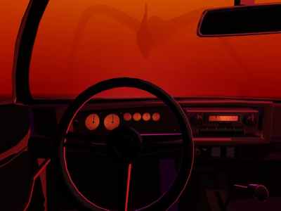 Stranger Things VR Winter Car Monster Red