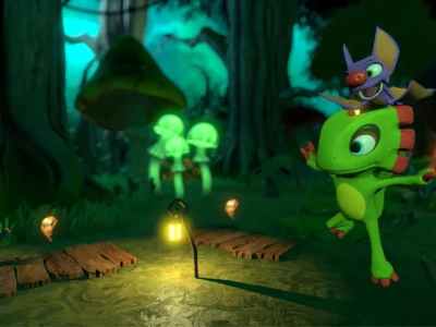 Yooka-Laylee Banjo-Kazooie Mushroom Marsh