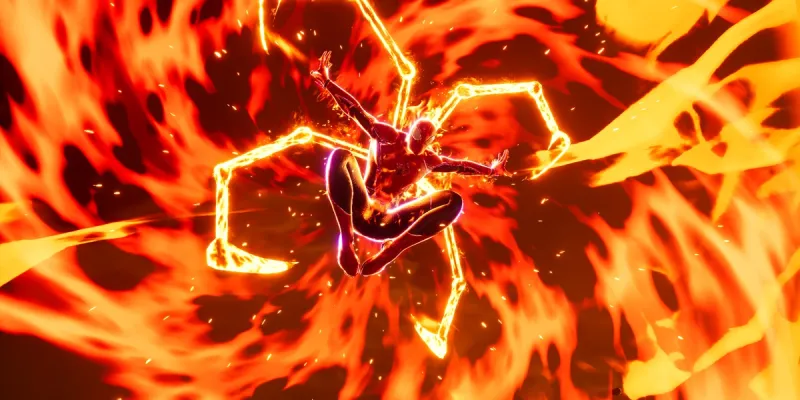 Marvel's Midnight Suns Spider Man Legendary Challenge Wall Crawler Infernal Spider Legendary Card