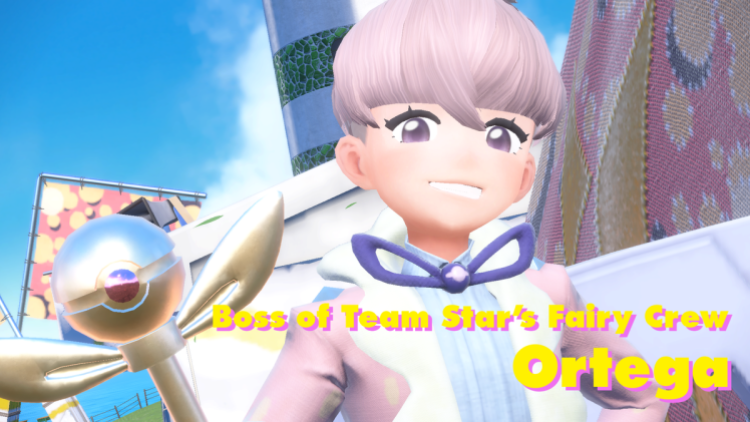 Ortega Fairy Team Star Boss Pokémon Scarlet Violet