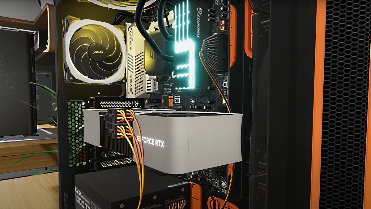 Trick out your PC with a (virtual) RTX 4000 card in PC Building Simulator 2