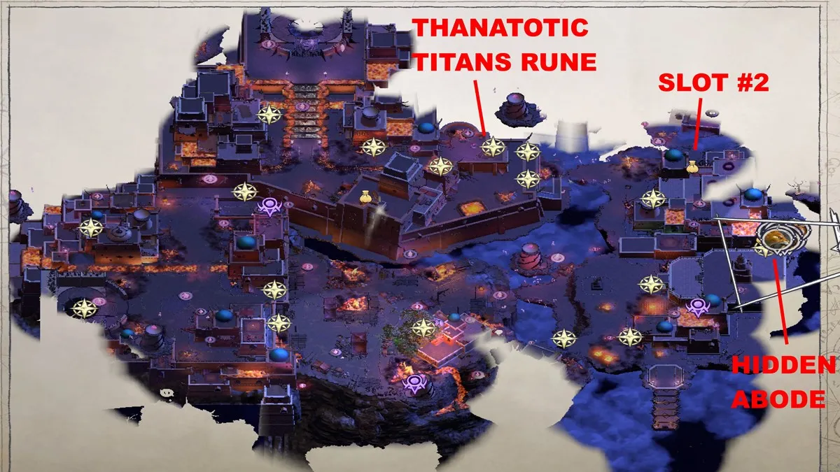 Pathfinder Wrath Of The Righteous Abyssal Conspiracy Secret Achievement Hidden Achievement Thanatotic Titans Rune Hidden Abode 1