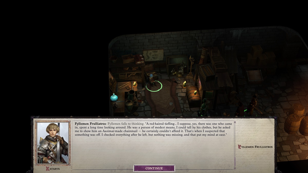 Pathfinder La ira de los justos Tiefling Traidor Woljif Luna robada 1b