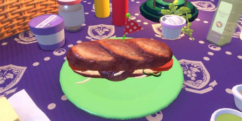 Dragon Shiny Sandwich Pokémon Scarlet Violet Picnic