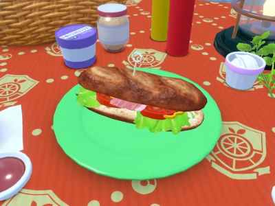 Pokemon Scarlet Violet Meal Power Sandwich