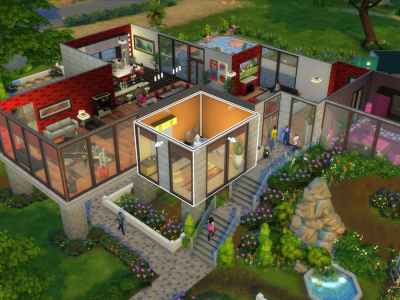 Sims 4 Move Objects House Overhead View
