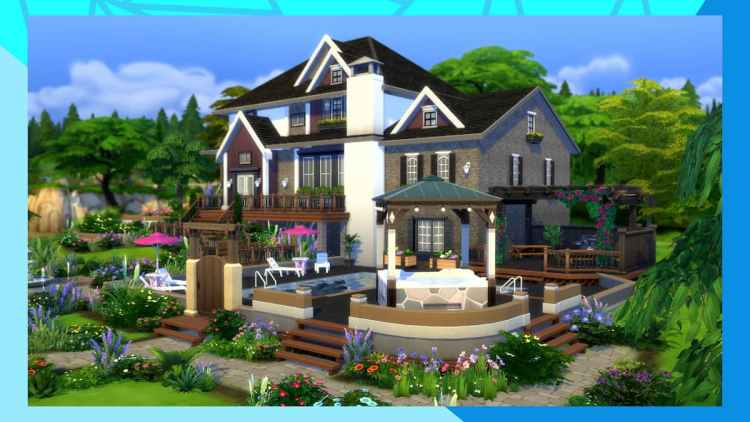 Sims 4 Перемещение объектов Идиллический дом