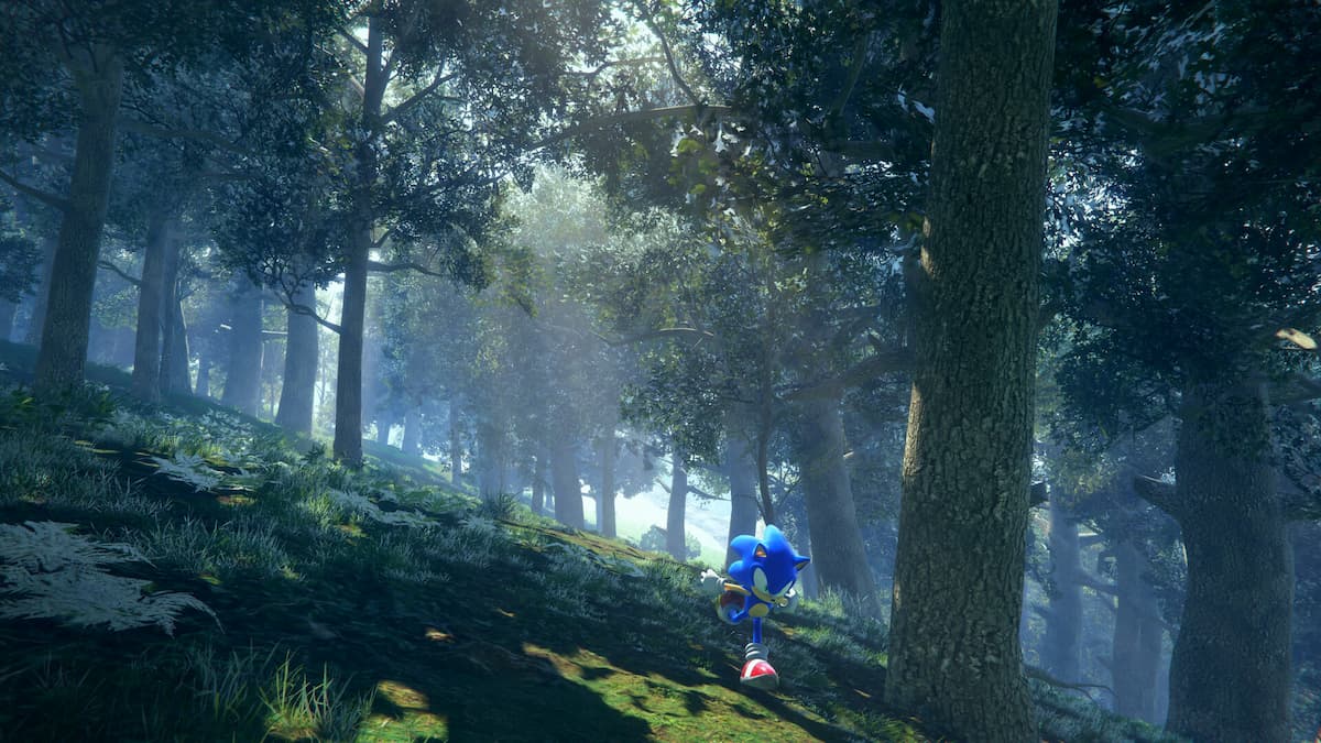 E3 Sega Tencent Sonic Frontiers Forest Kronos