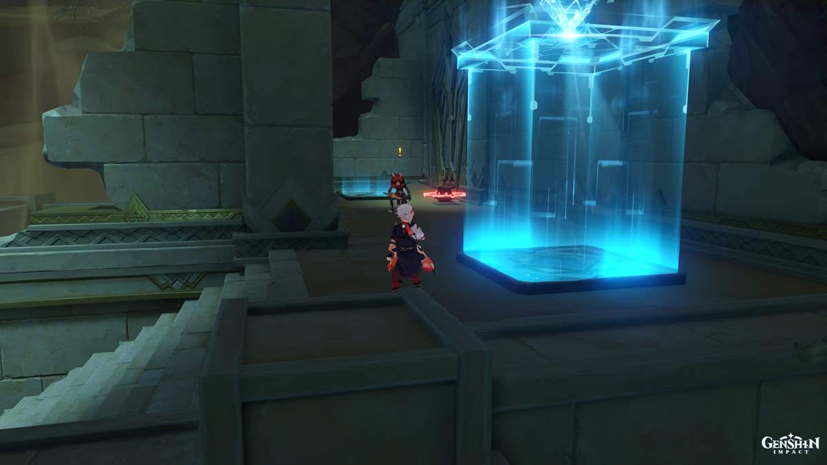Genshin Impact Debris Of Panjvahe Guía de cofres de lujo 3a