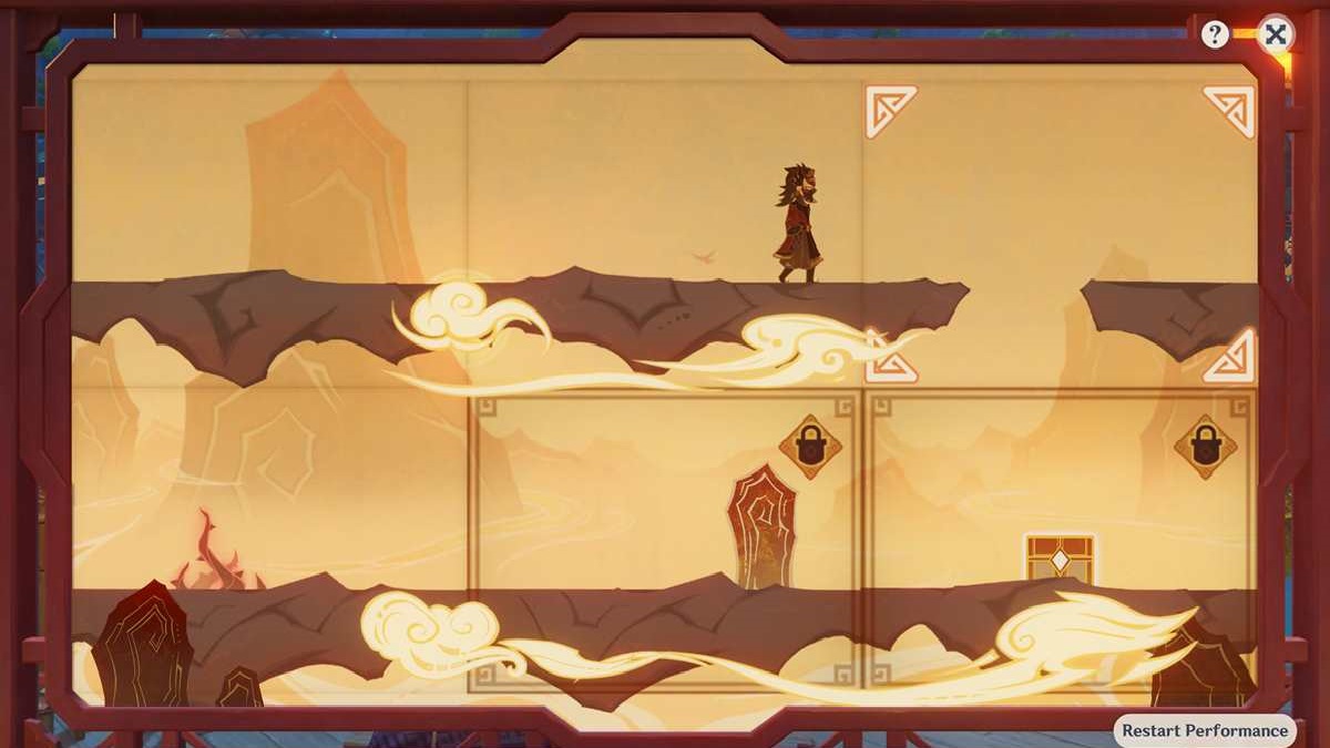 Genshin Impact Paper Theater Across Mountains Puzzle Guide Day 2 Lantern Rite 2023 1c