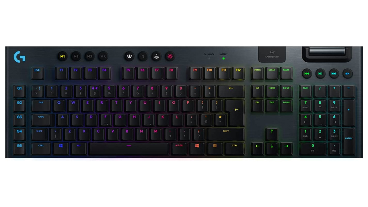 Logitech G915 Quietest Gaming Keyboard