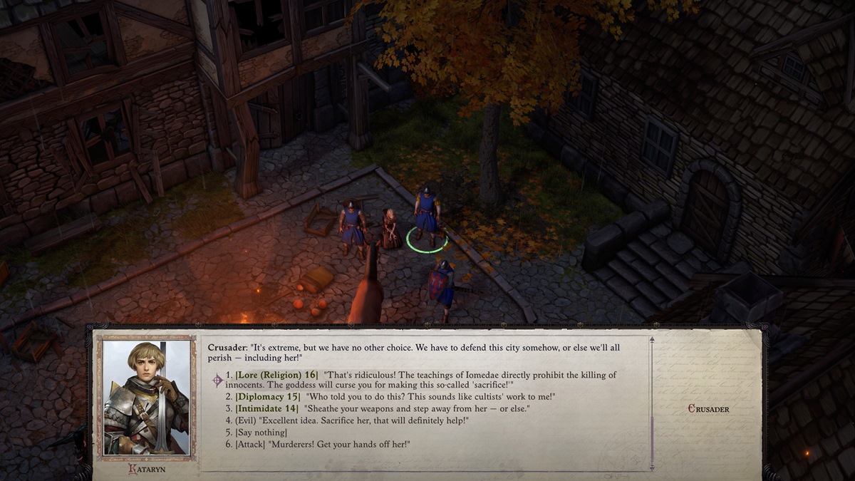 Руководство Pathfinder Wrath Of The Righteous Market Square 2a