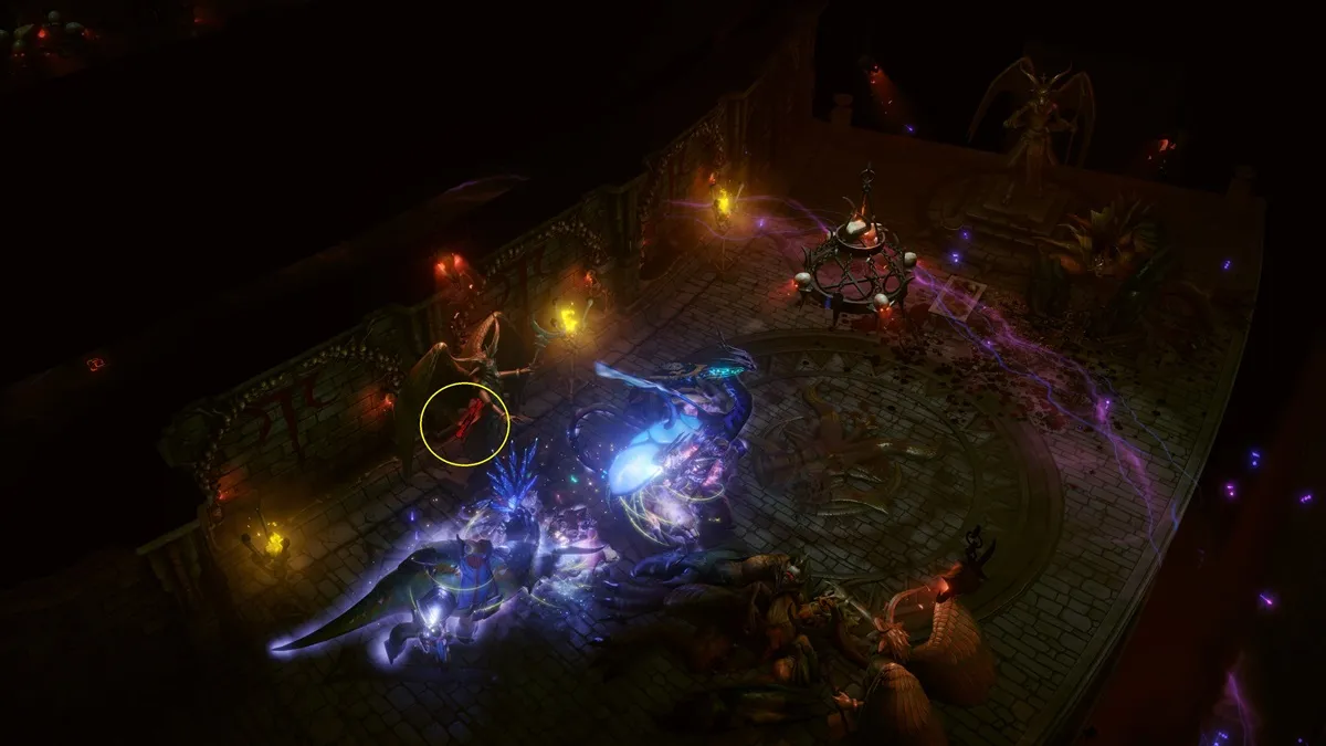 Pathfinder Wrath Of The Righteous Midnight Bolt Locations Secret Ending Nahyndrian Crystal 3
