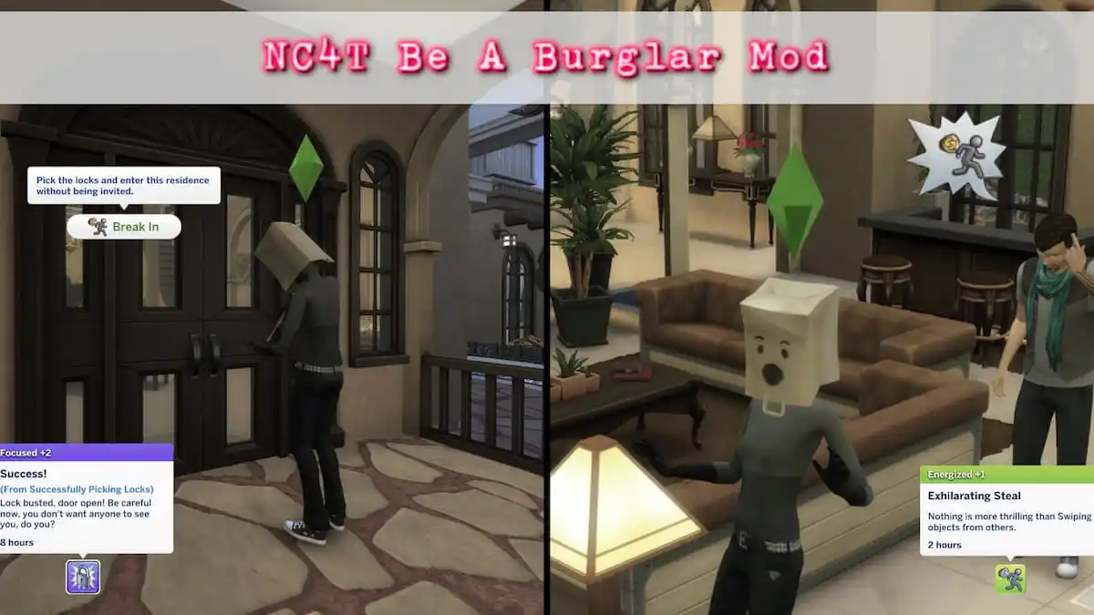 Be A Burglar Best Sims 4 mods for gameplay, builders, and Create-A-Sim