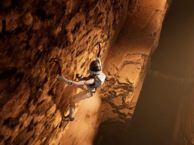 Deliver Us Mars Trailer Climbing Rock Wall