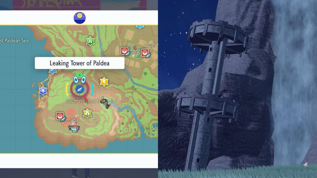 Leaking Tower Of Paldea 10 Sights Of Paldea Pokémon Scarlet Violet