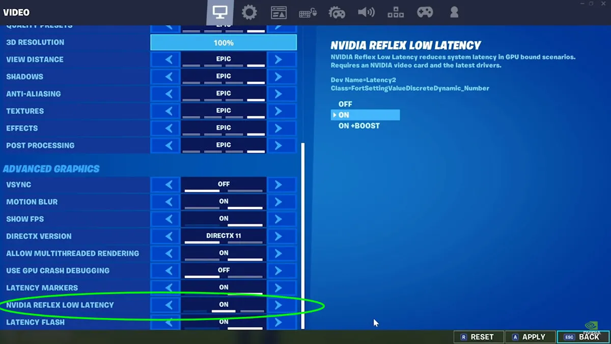 Nvidia Reflex How To Turn On Enable Low Latency
