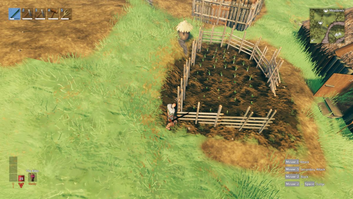 How to Plant seeds and farm in Valheim fenced area