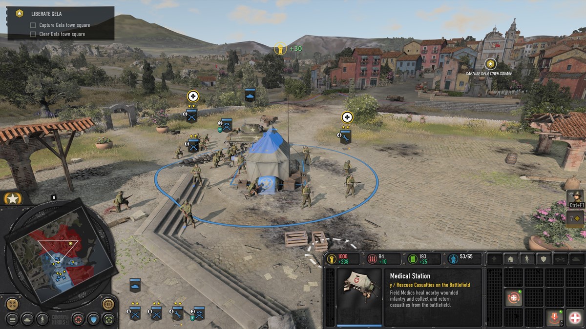 Company Of Heroes 3 Heal Reinforce Units Medical Stations Infirmary 1