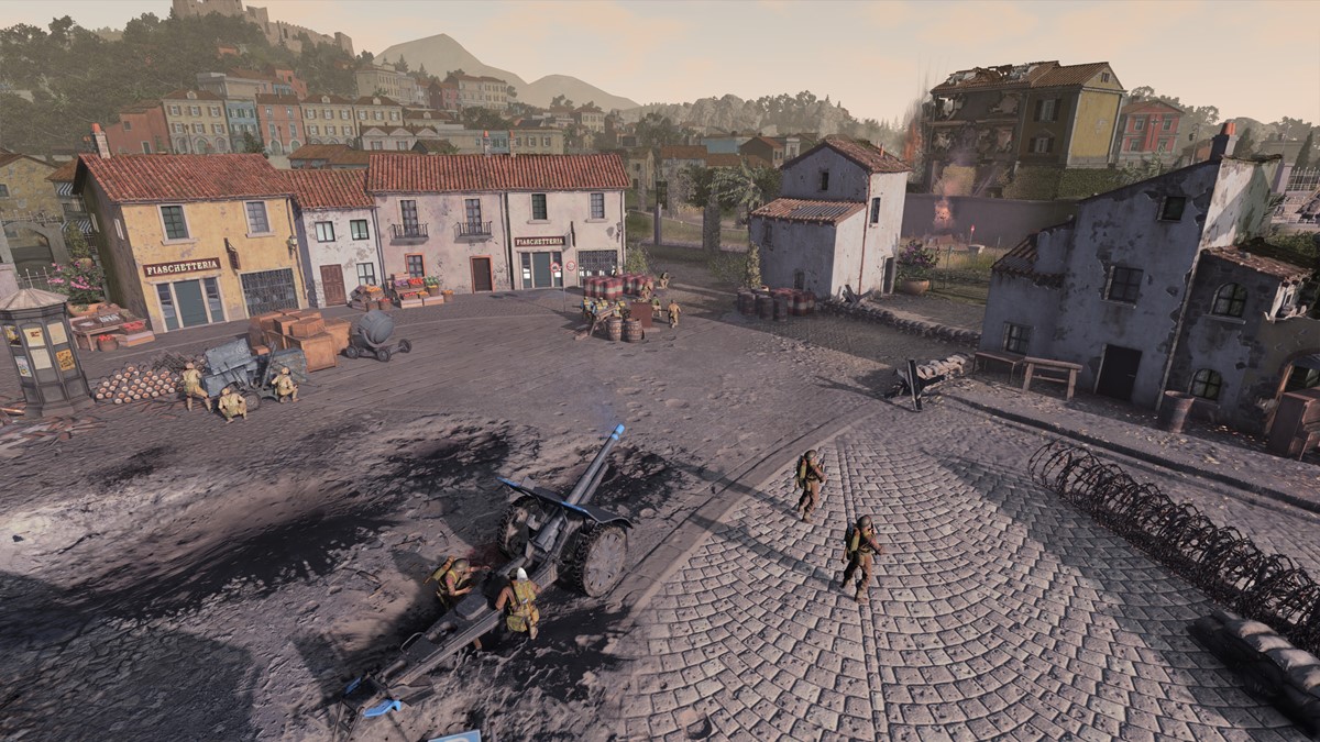 Company Of Heroes 3 Italy Dynamic Campaign Map Guide Companies Upgrades Capture Towns 2