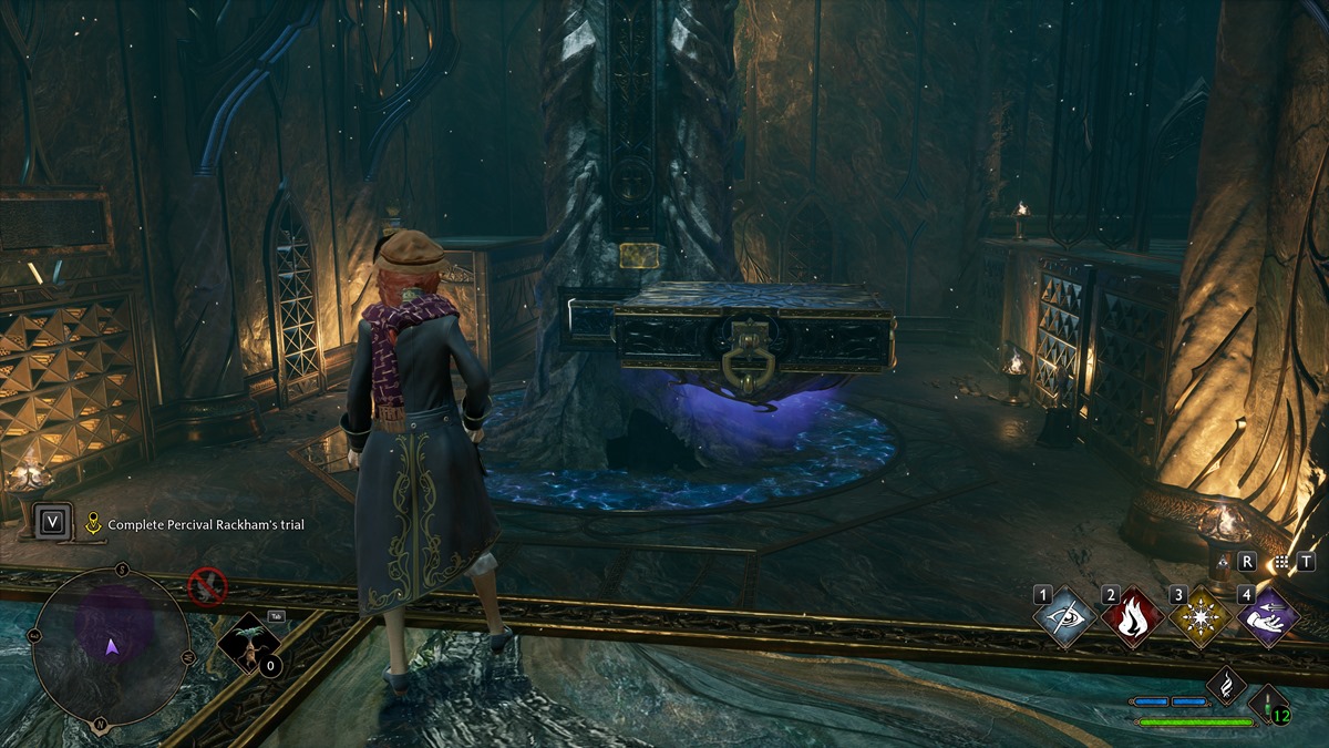 Hogwarts Legacy How to complete Percival Rackham's Trial
