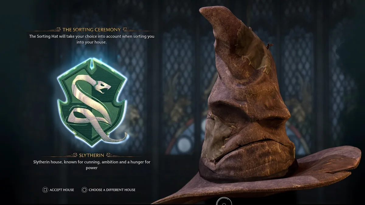 Hogwarts Legacy How To Get Slytherin In Wizarding World