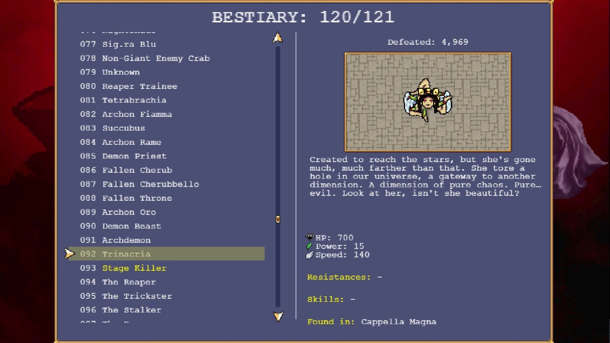 Cómo desbloquear el modo Hyper en Vampire Survivors Trinacria