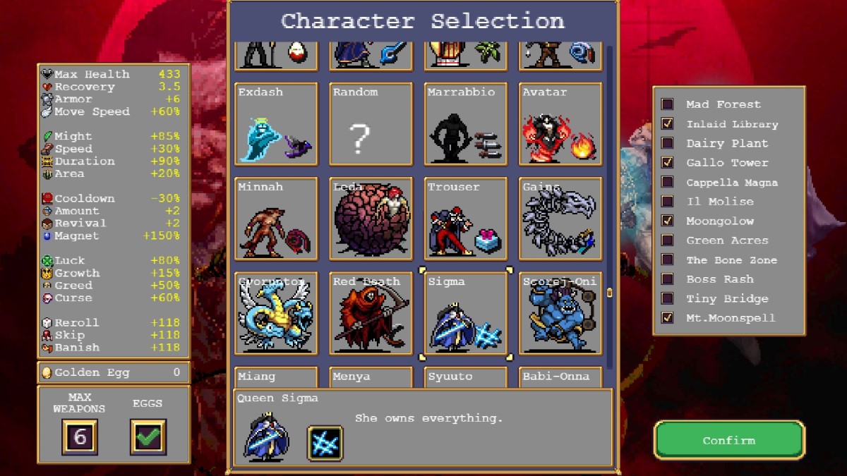 Personaje sin huevos de oro