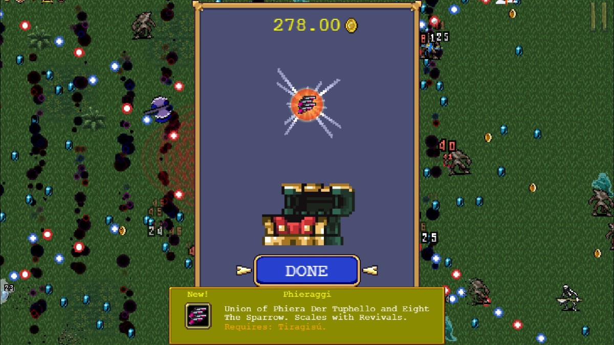 Ръководство за еволюция на оръжия за вампири Phieraggi